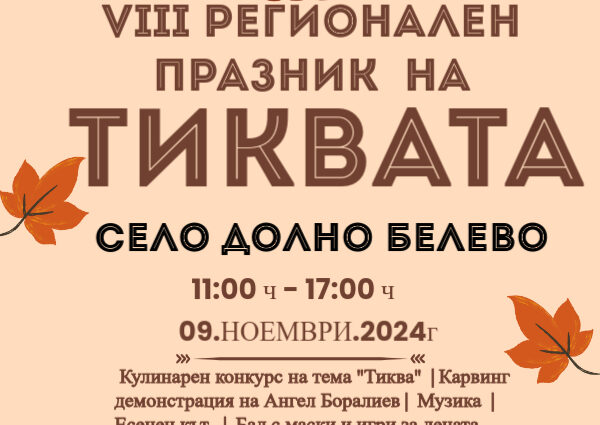 VIII Регионален Празник на Тиквата в с. Долно Белево