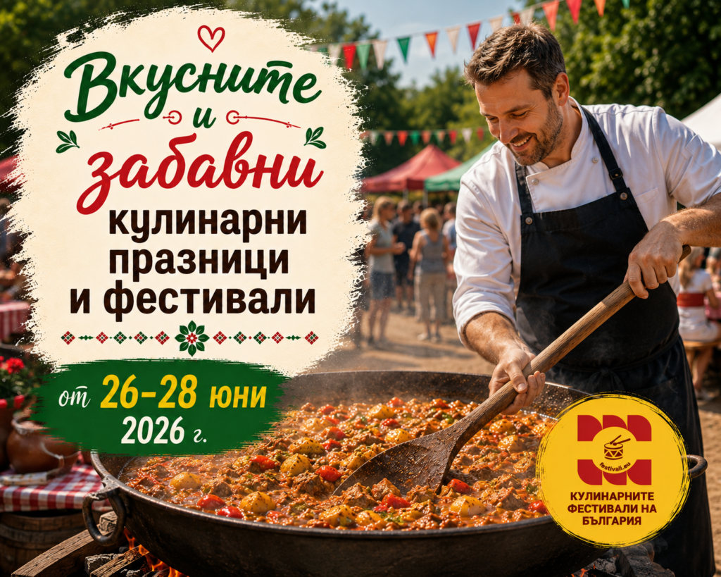 Вкусните и забавни Кулинарни празници и фестивали на 27 и 28 юни 2026 г.