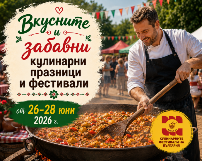 Вкусните и забавни Кулинарни празници и фестивали на 27 и 28 юни 2026 г.