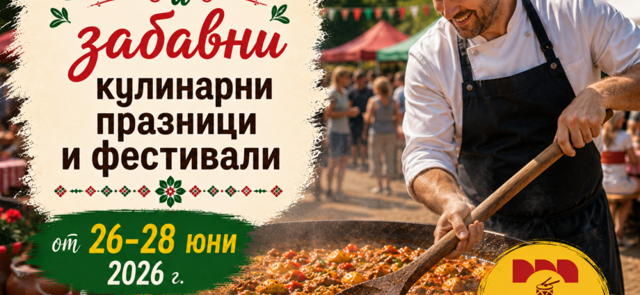 Вкусните и забавни Кулинарни празници и фестивали на 27 и 28 юни 2026 г.