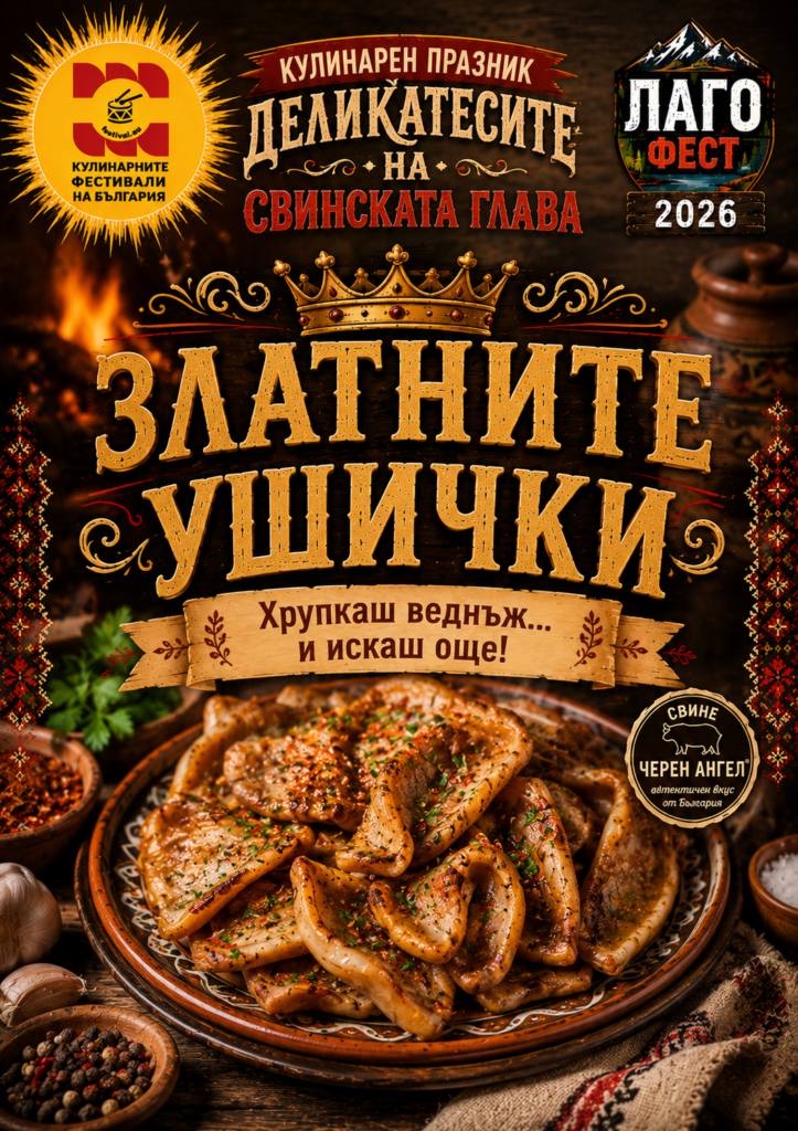 Кулинарен празник "Деликатесите на Свинската глава" в Самоков на LAGO FEST 2026