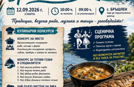 Девети Рибен фест Бръшлен 2026 в с. Бръшлен