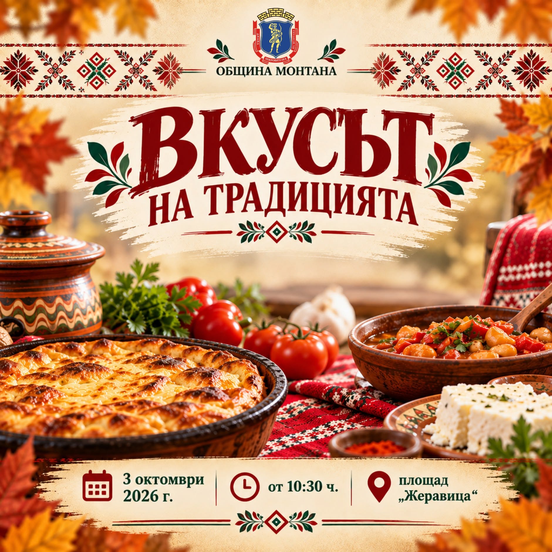 Кулинарно изложение „Вкусът на традицията“ – Монтана 2026