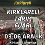 6-то изложение за земеделие, животновъдство и храни 2026 – Къркларели, Турция