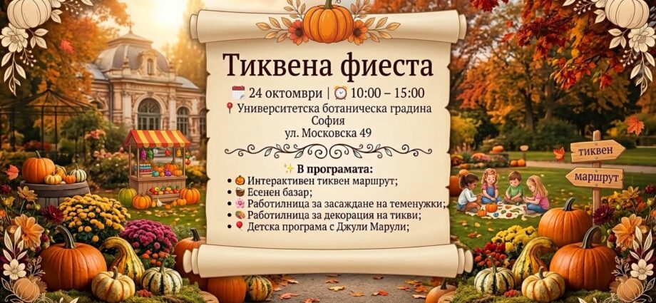 Тиквена фиеста 2026 – София
